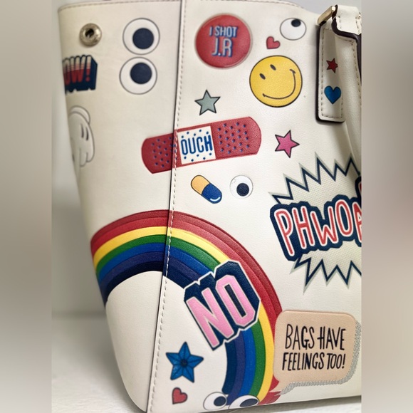 VERY Rare ❤️🔥AnYA HINDMarch LARGE LEATHER TOTE - Picture 8 of 12